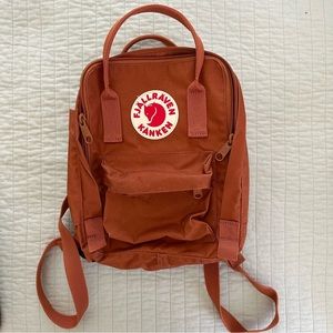 Fjallraven Kanken Mini Backpack in Brick